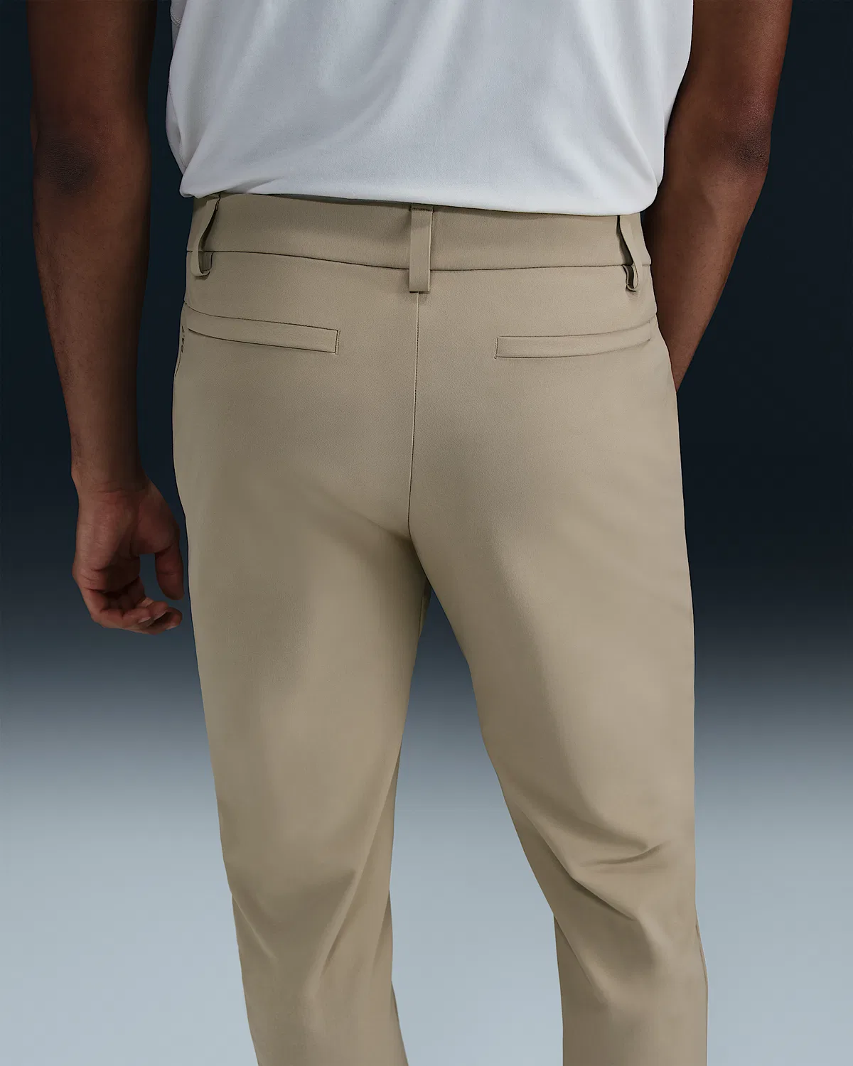 Мужские брюки-чинос Dri-FIT Slim Nike 24.7 PerfectStretch, Desert Khaki/Sail/Khaki — фото 3
