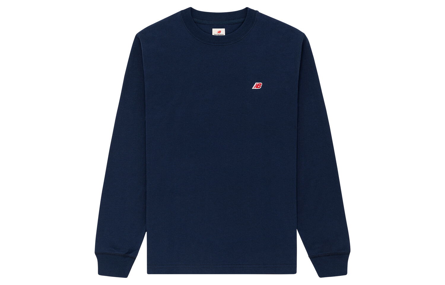 

Свитшот Teddy Made унисекс темно-синий New Balance, темно-синий