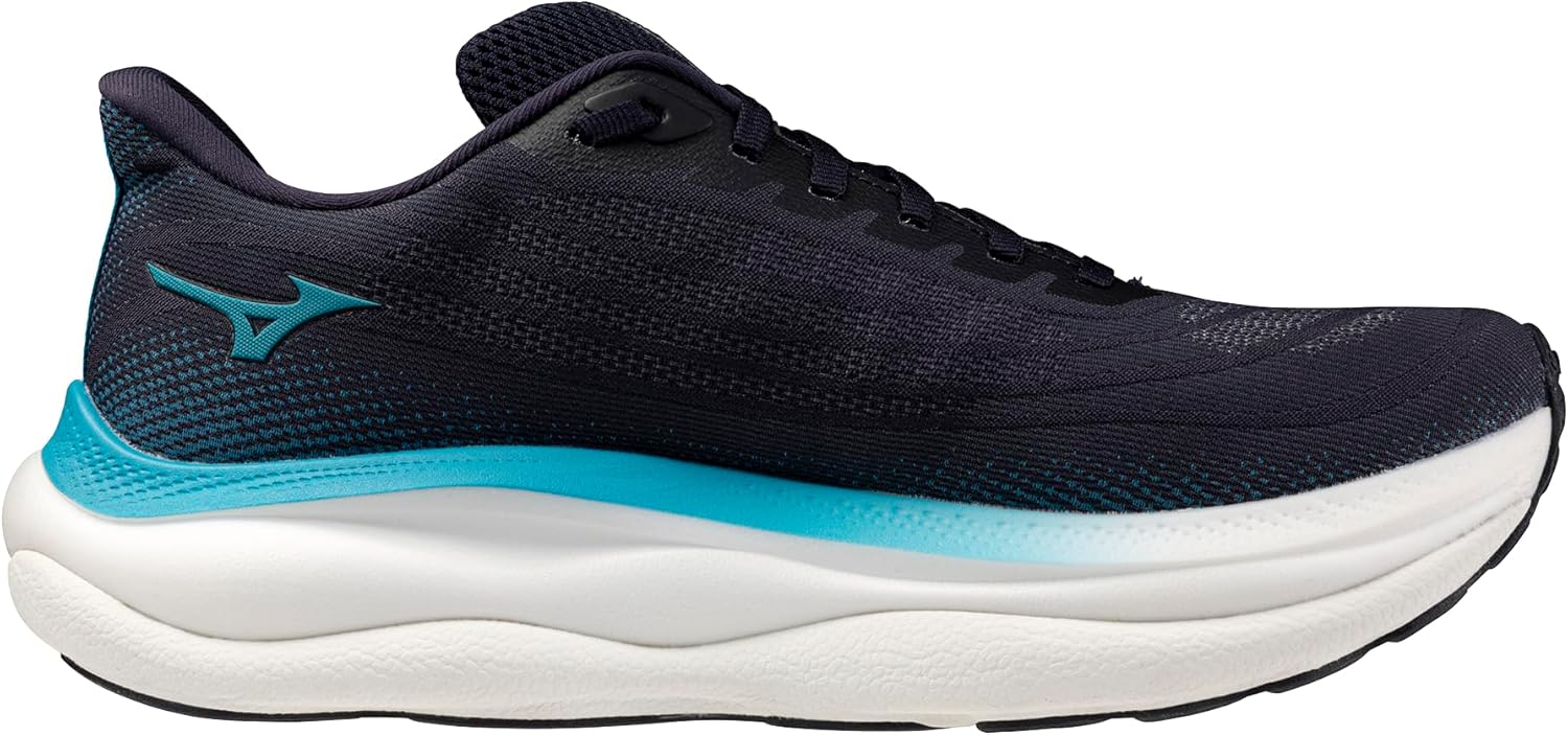 Мужские кроссовки Mizuno Wave Sky 9, Baritone Blue-citrus — фото 3