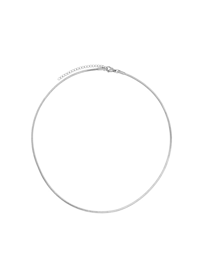 

Steel_Art Женское колье Nancy, серебристого цвета, полированное серебро