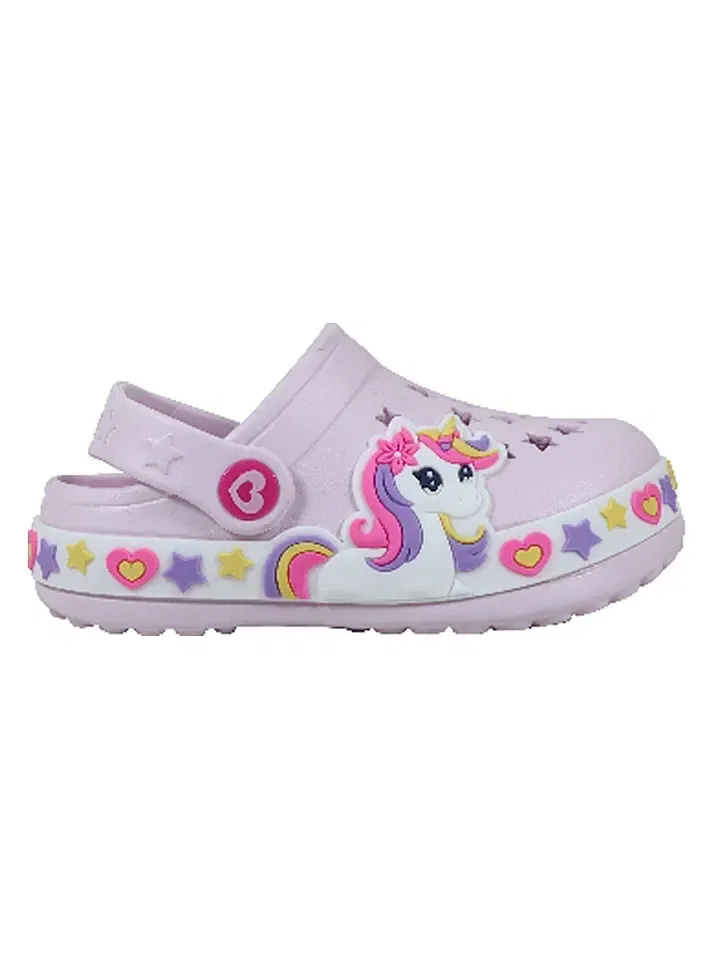 Badeschuhe Clogs Unicorn розовый
