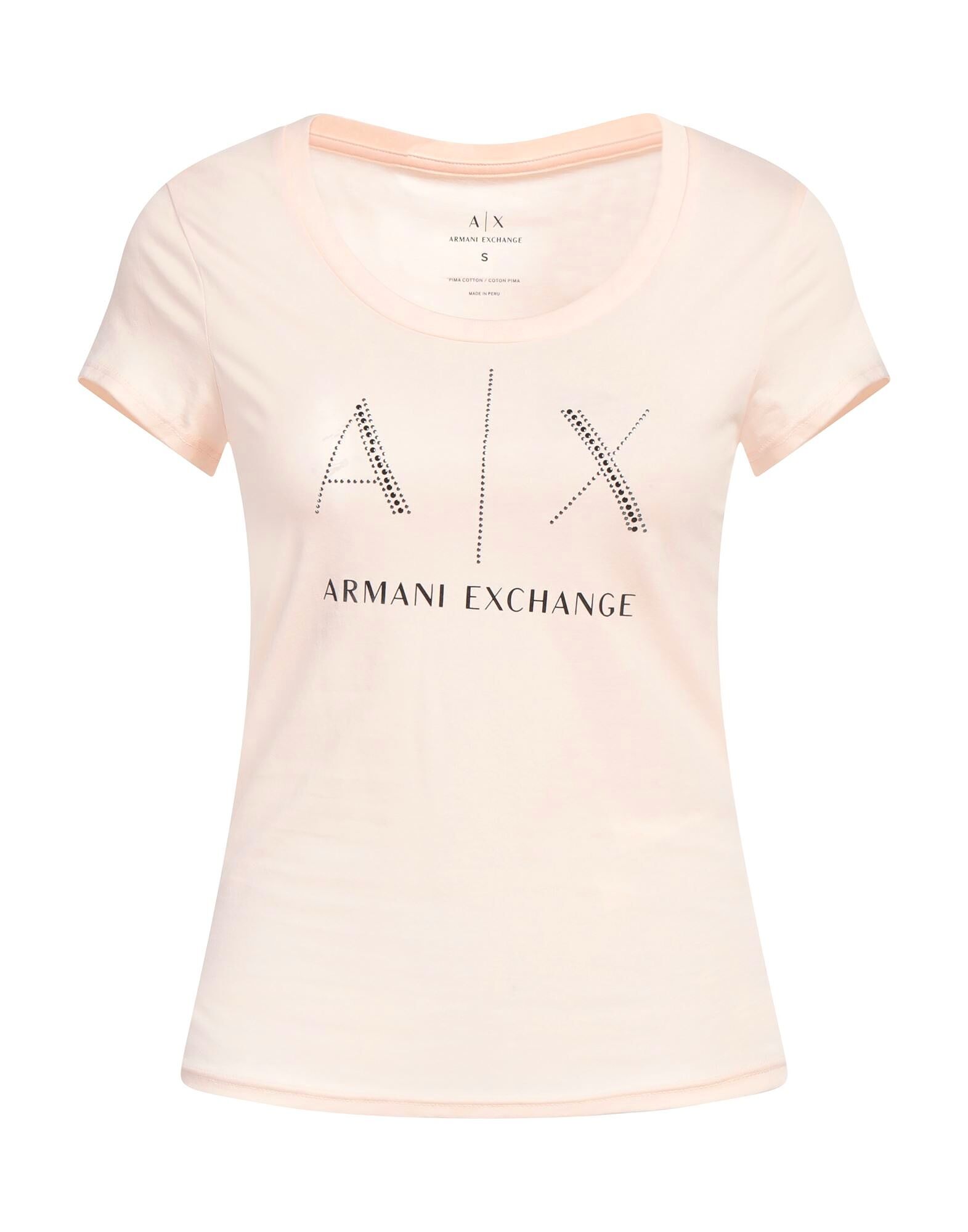 

Футболка Armani Exchange, светло-розовый