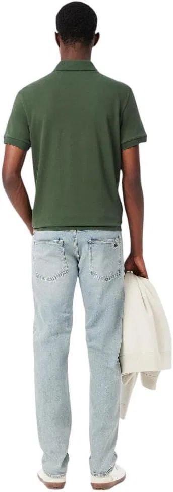 Джинсы Slim Fit Lacoste, Washed Bleach — фото 2