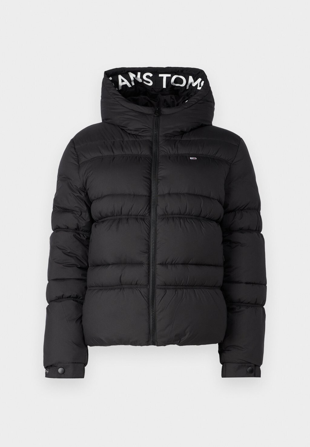 

Зимняя куртка QUILT ROUCH TAPE JACKET Tommy Jeans, черный