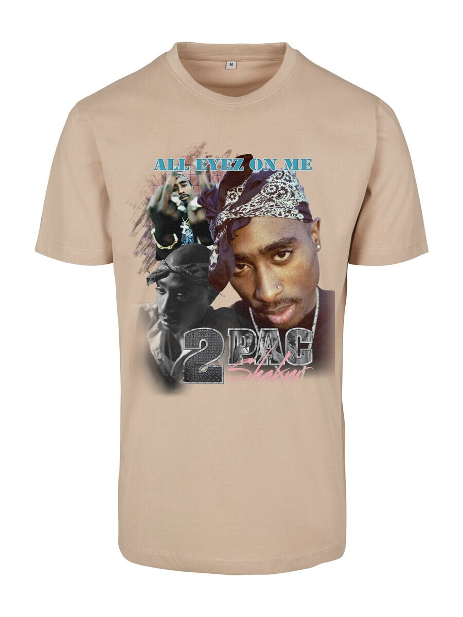 

Футболка Mister Tee TUPAC, бежевый/смешанные цвета