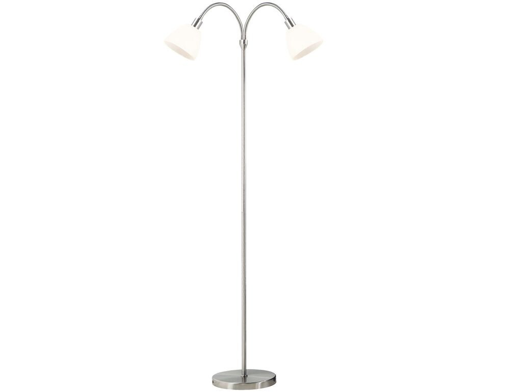 

Nordlux двойной торшер Ray, серебристый, IP20, 2X40W, 63224033, серебро