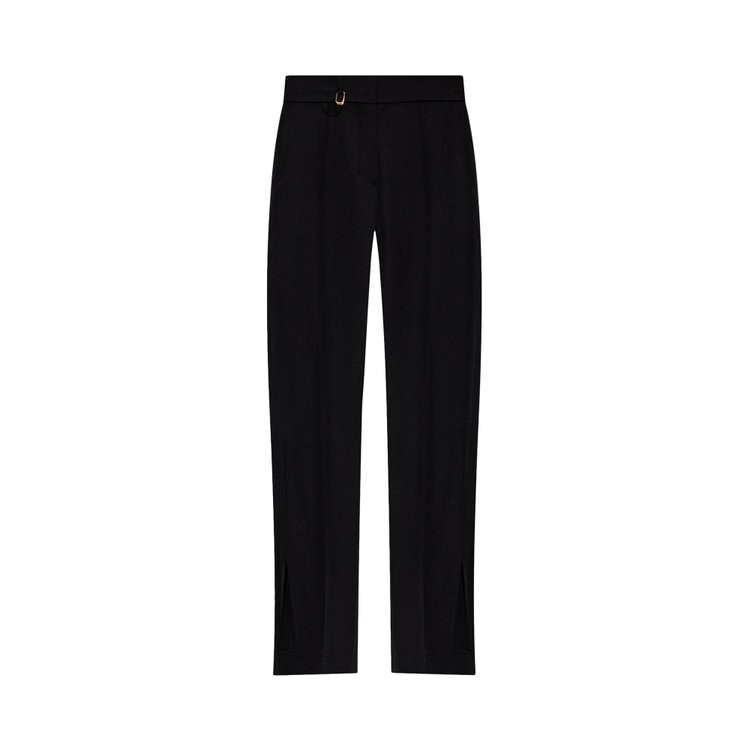 

Брюки Jacquemus Le Pantalon Drapeado Jersey Pants, черный