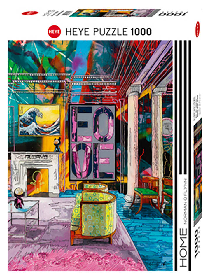 

Пазл из 1000 деталей «Комната с волной» - для детей от 12 лет и старше