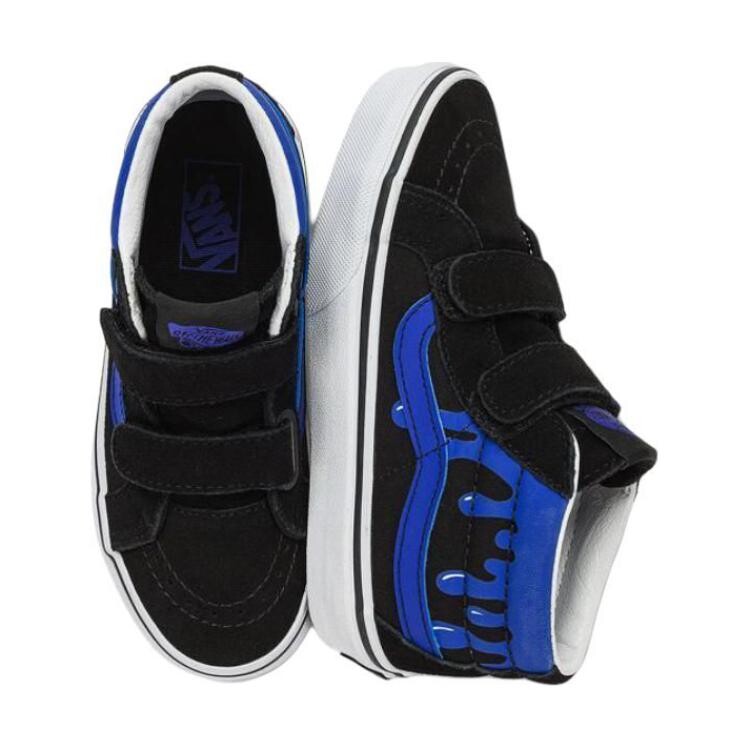Обувь для скейтбординга Vans SK8 Kids Детская, Blue with Black Lettering — фото 3