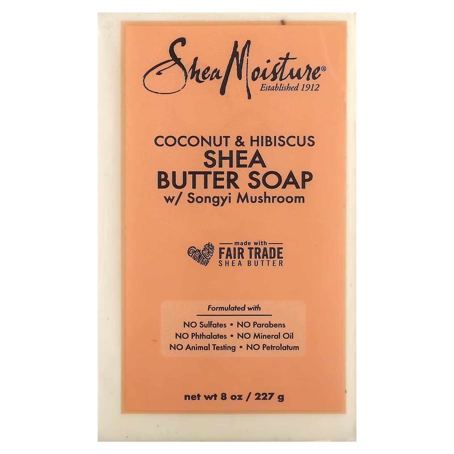 

SheaMoisture Мыло с маслом ши «Кокос и гибискус», 8 унций (227 г)