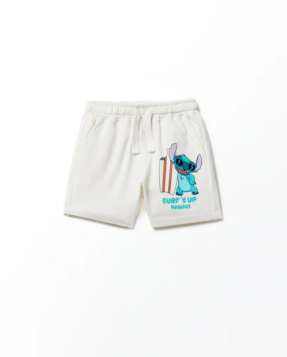 

Шорты Bermuda Lilo y Stitch Sfera, белый