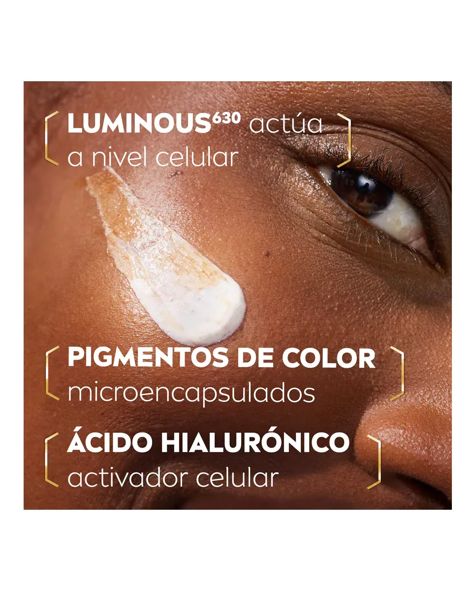 Флюид Nivea — Антипятновый Лицевой Luminous 630 SPF30, Темный оттенок, 40 мл — фото 3