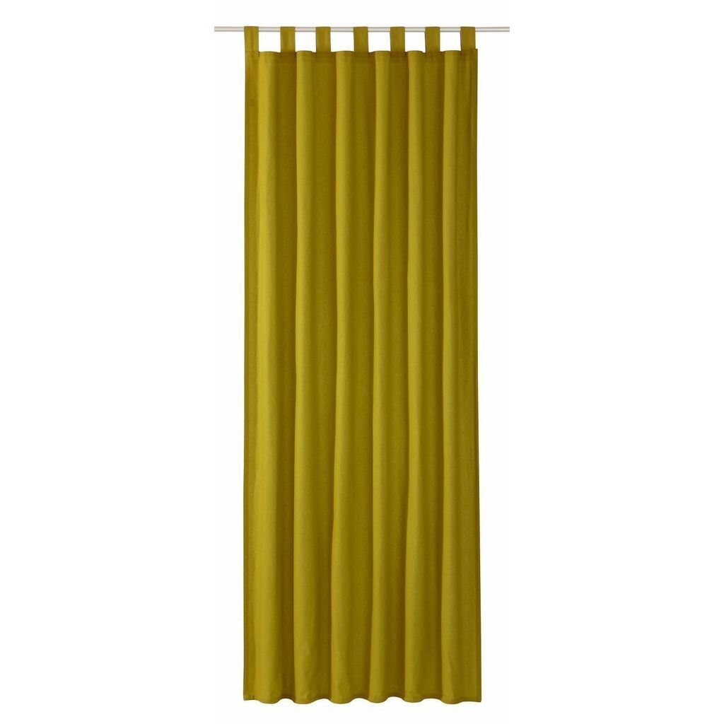 

TOM TAILOR Непрозрачная штора-петля DOVE Hay green 140 x 255 см
