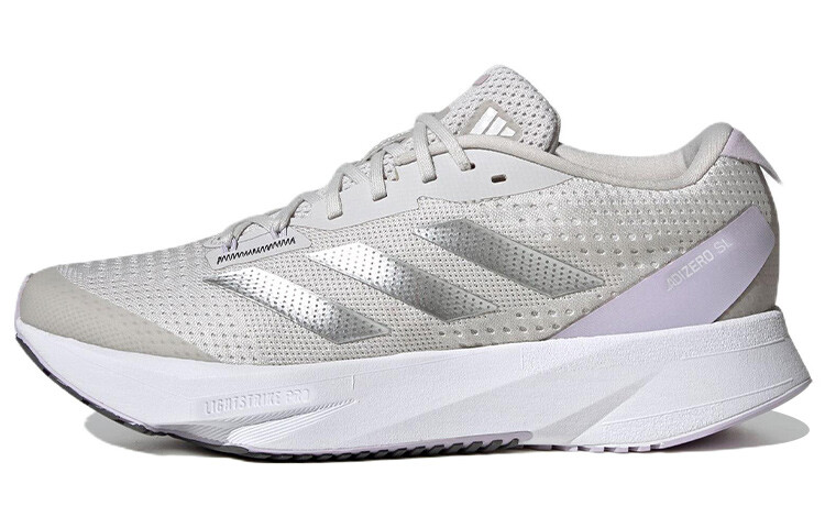 

Кроссовки Adizero SL женские с низким верхом, серебристо-серые Adidas