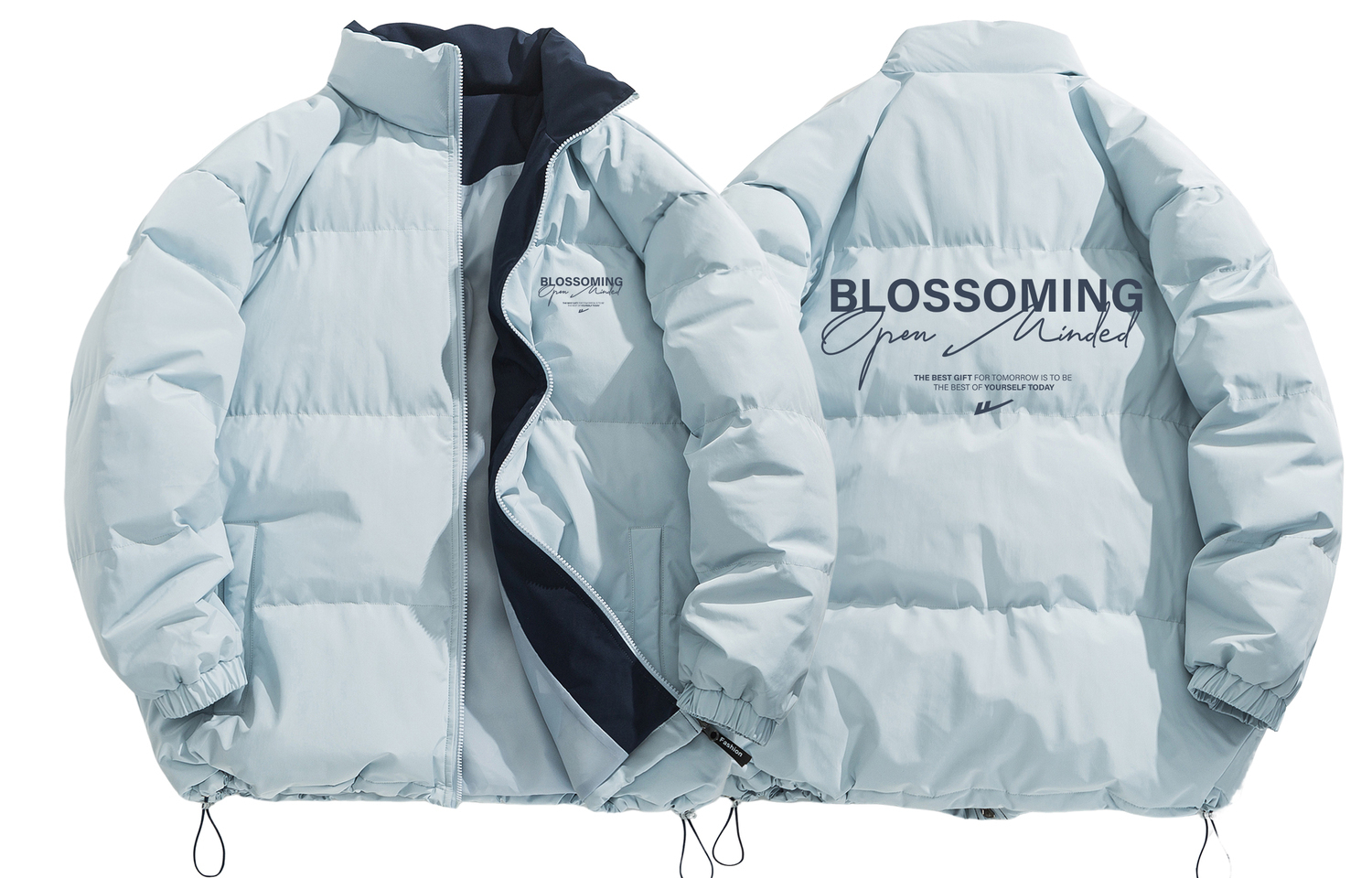 

Пуховик серии Candy Cube Unisex WARRIOR, светло-голубой