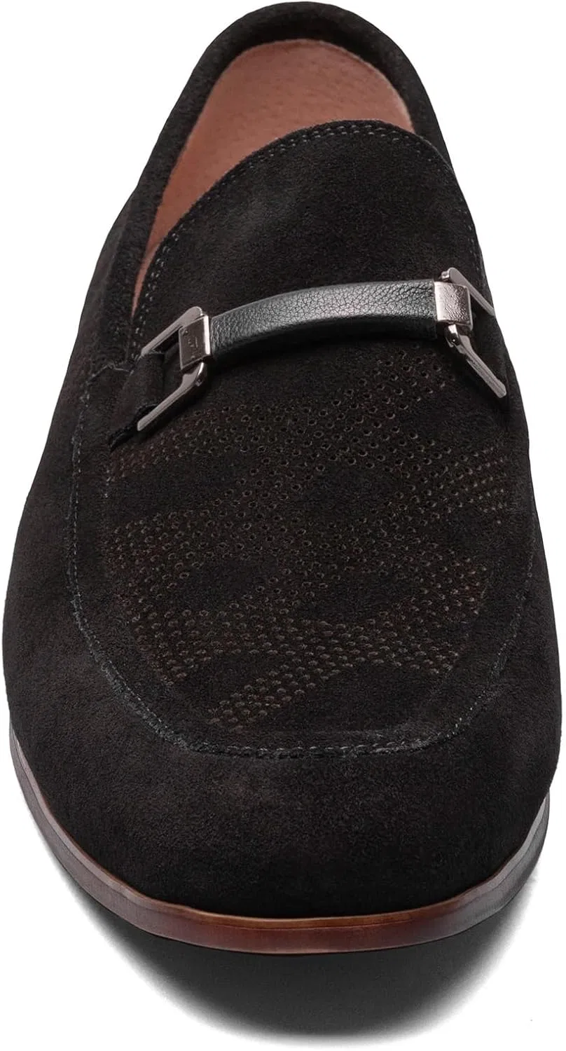 Лоферы Stacy Adams Wydell Moc Toe Bit Slip-On, Black — фото 4