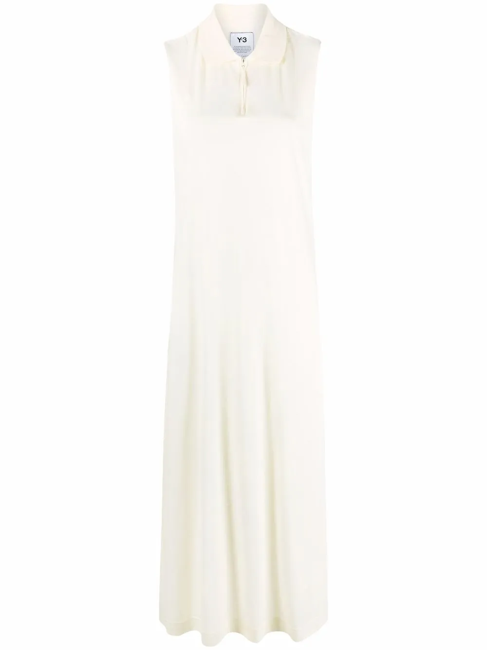 

Платье миди с молниями Y-2, нейтральный