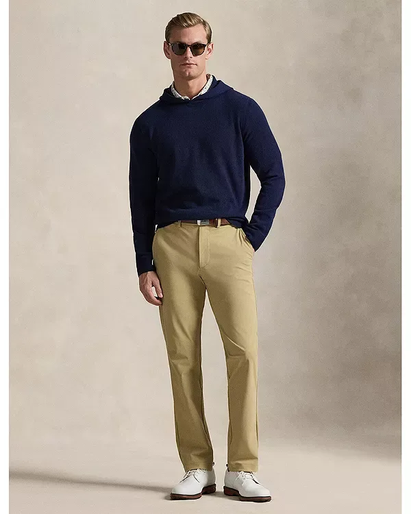 Кашемировый свитер с капюшоном, который можно стирать. Polo Ralph Lauren, Navy/Navy — фото 2