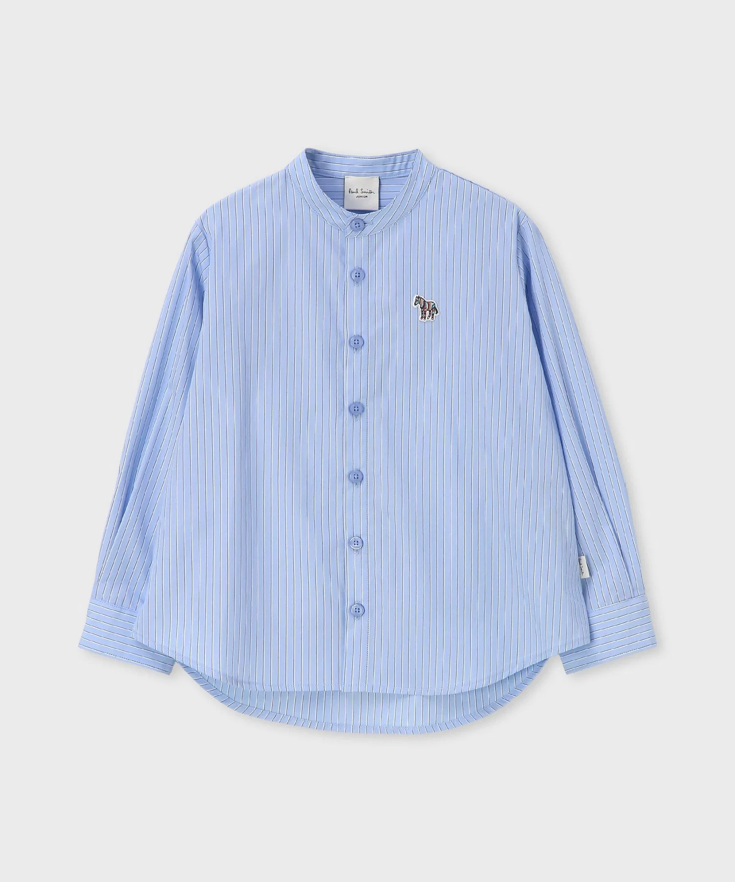 Детская рубашка Paul Smith JUNIOR с воротником-стойкой