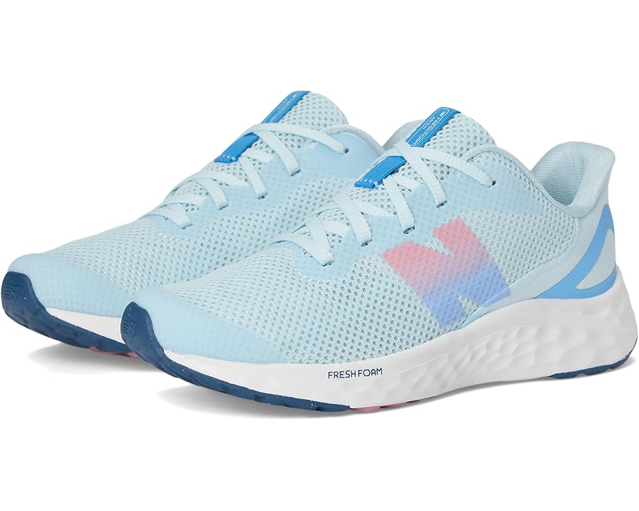 

Кроссовки New Balance Kids Fresh Foam Arishi v4, цвет Frosted Glass/Carolina Blue/Pink Taffy