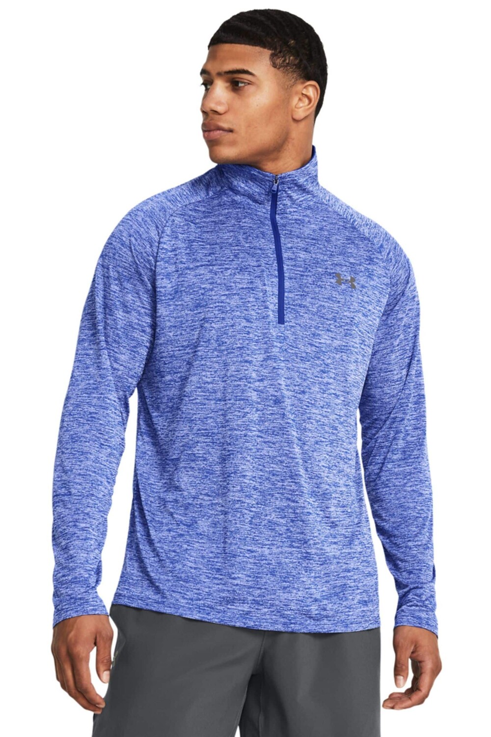 

Ярко- тренировочная толстовка на молнии 2 0 1/2 Under Armour, синий