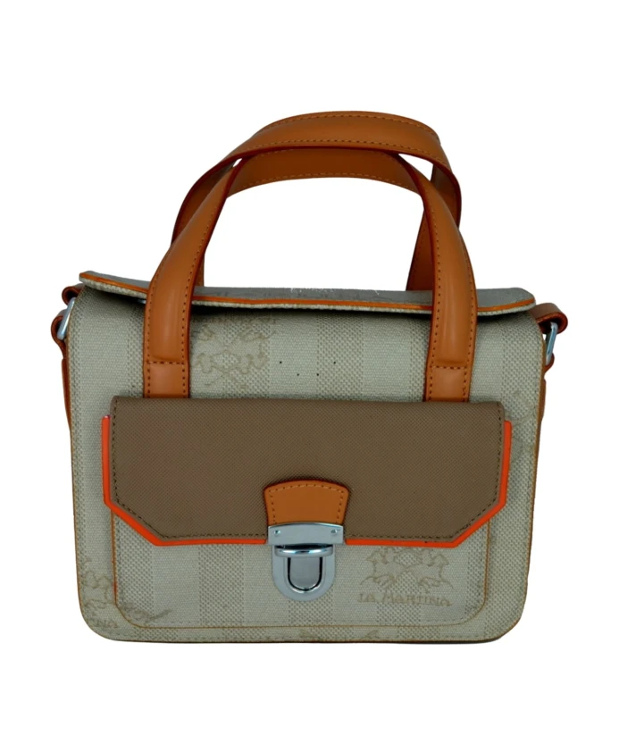 

Маленькая женская сумочка весна-лето 2016 La Martina, серый