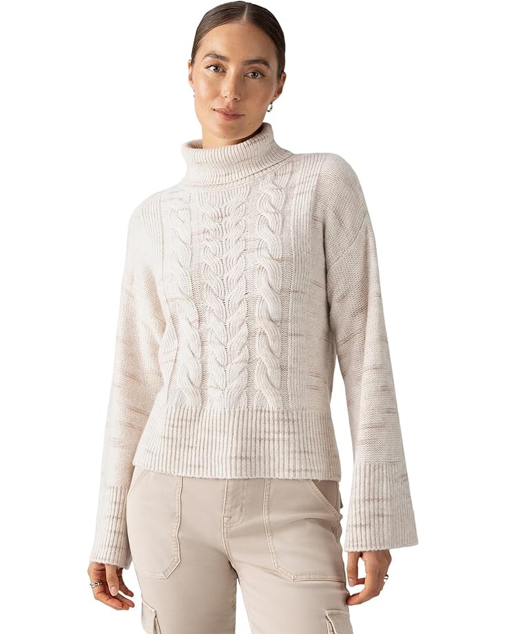 

Свитер Sanctuary Feeling Cozy Cable Sweater, цвет Coco Smoke Multi