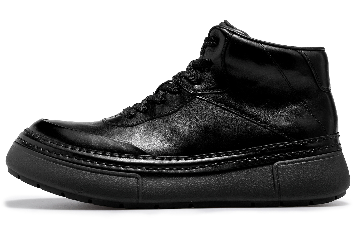 

Desai Мужские повседневные кроссовки Mid Top White, Black - Black-02, цвет Black-02