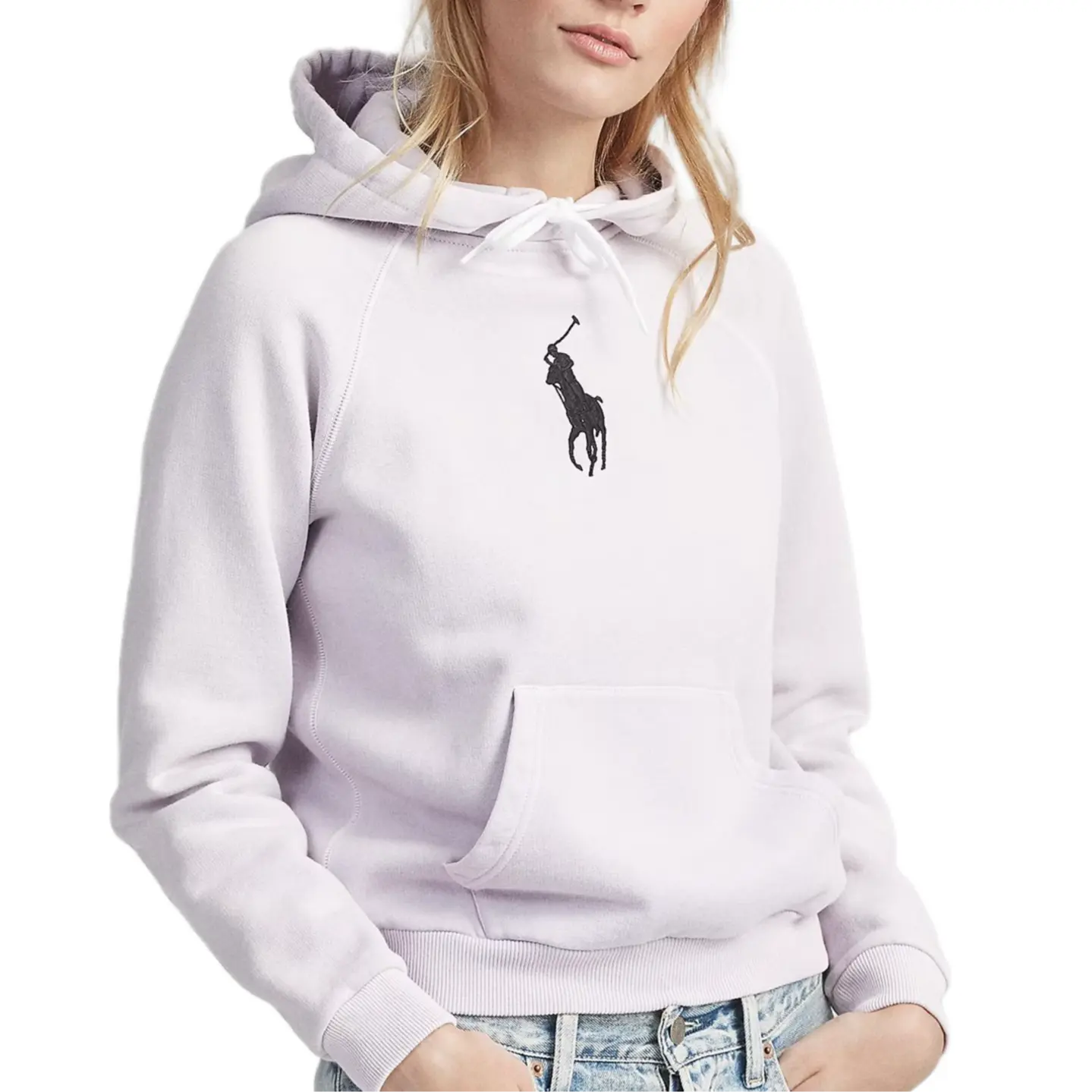 Polo Ralph Lauren Свитшот FW23 женский розовый — фото 4