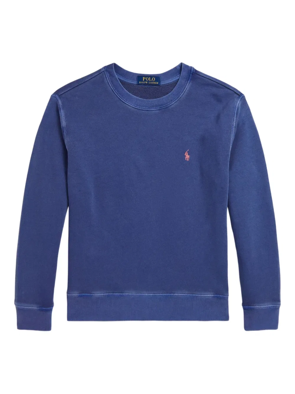 Толстовка с круглым вырезом Polo Ralph Lauren Kids, синий