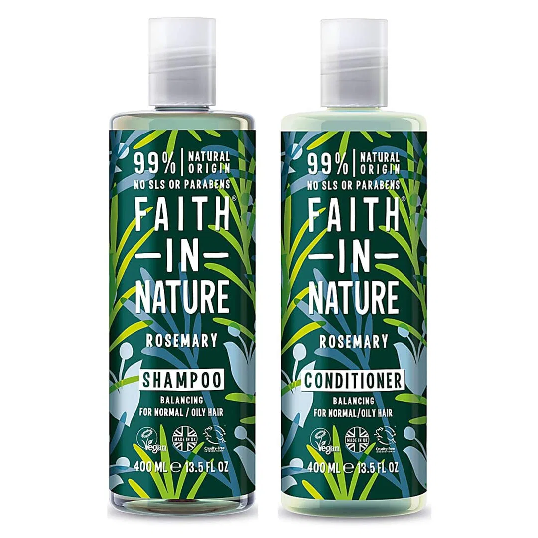 Набор шампуня и кондиционера с розмарином 400 мл от Faith In Nature Faith In Nature