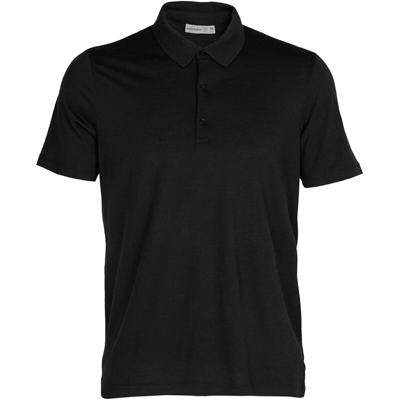 

Polo m tech lite ii ss polo Icebreaker, черный