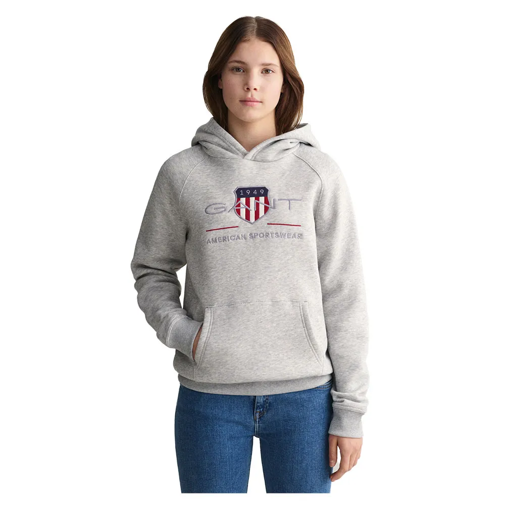 

Худи Gant 906884, серый