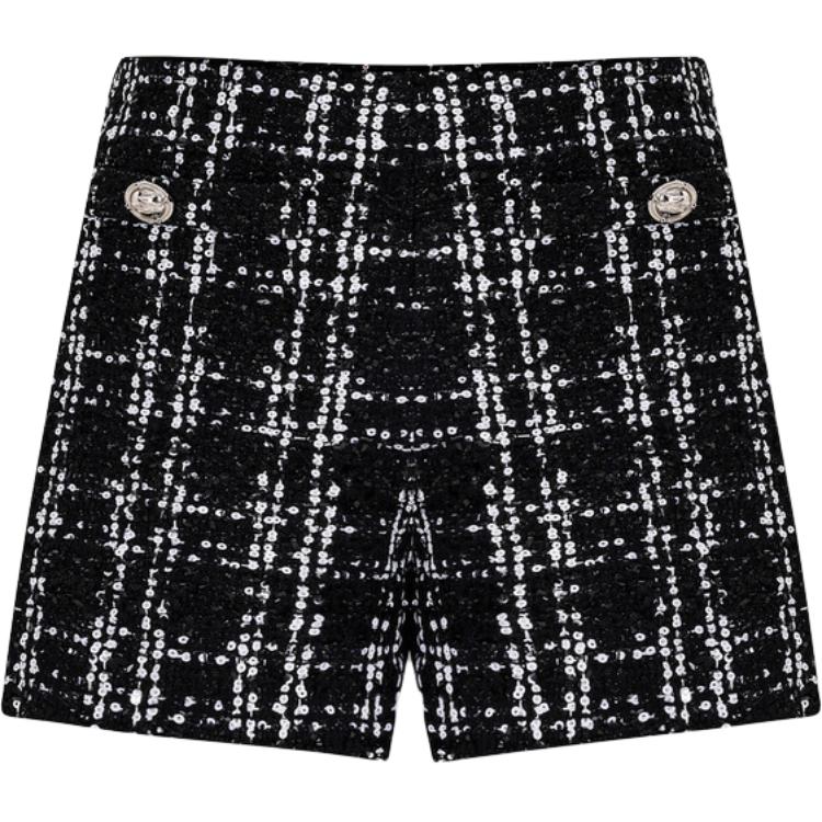 

KARL LAGERFELD / Karl Lagerfeld Jeans KARL LAGERFELD SS24 Повседневные шорты женские, черно-белые