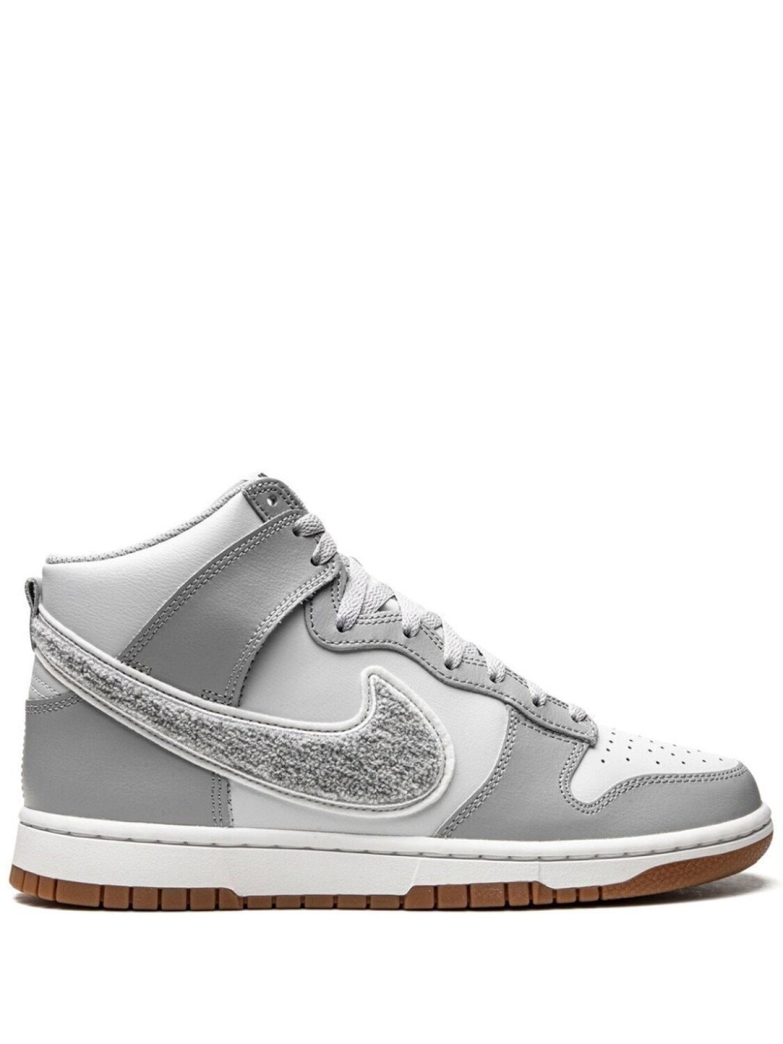 

Nike кроссовки Dunk High Retro, серый