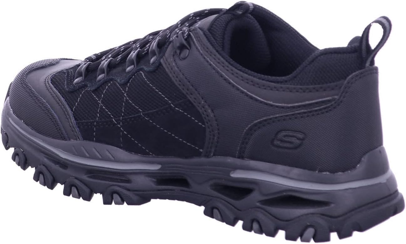 Мужские кроссовки Skechers Catapult - низкие шнуровки Valard с двойным носком, Bbk — фото 3