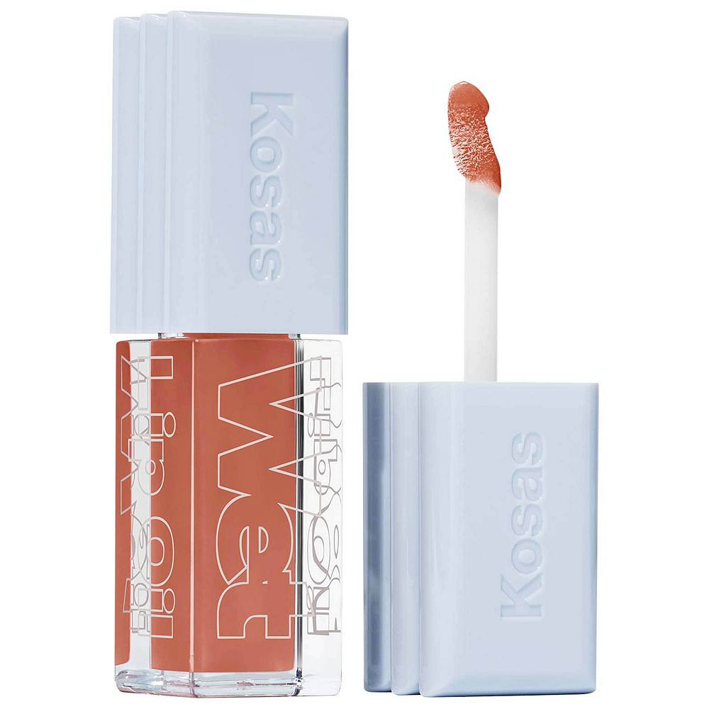 

Kosas Wet Lip Oil Уплотняющий пептидный блеск для губ, цвет Bare