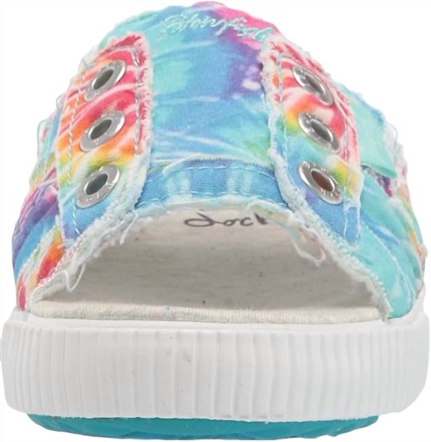 Женские сникерсы-сандалии Fresco в стиле хиппи с принтом тай-дай BLOWFISH, Hippie Tie Dye — фото 4