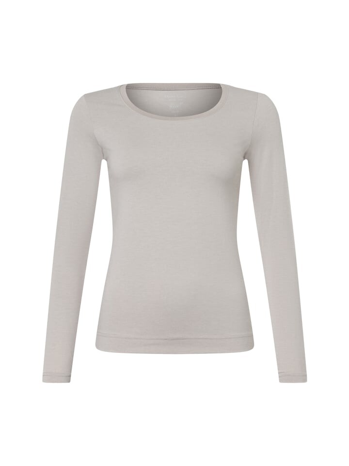 

Футболка Marie Lund Langarmshirt, серо-коричневый