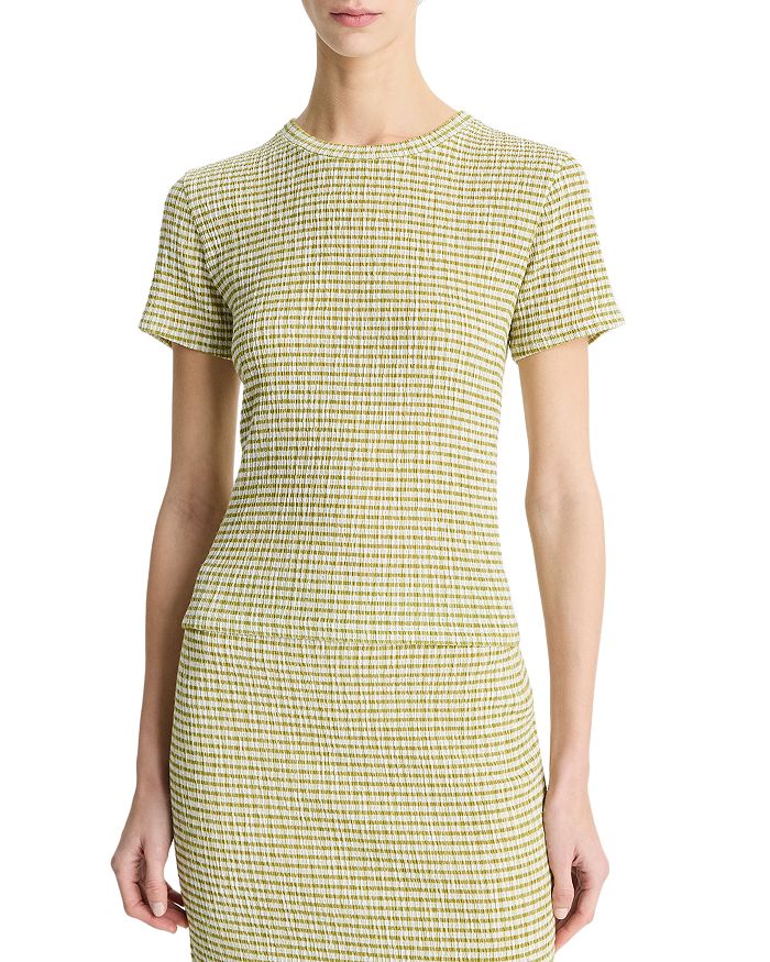 

Футболка с коротким рукавом и круглым вырезом Vince, зеленый