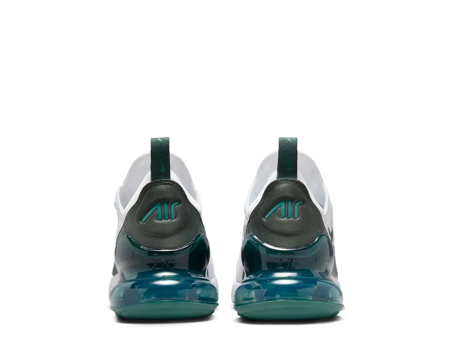 Кроссовки Air Max 270 - женские Nike, White/Green — фото 2