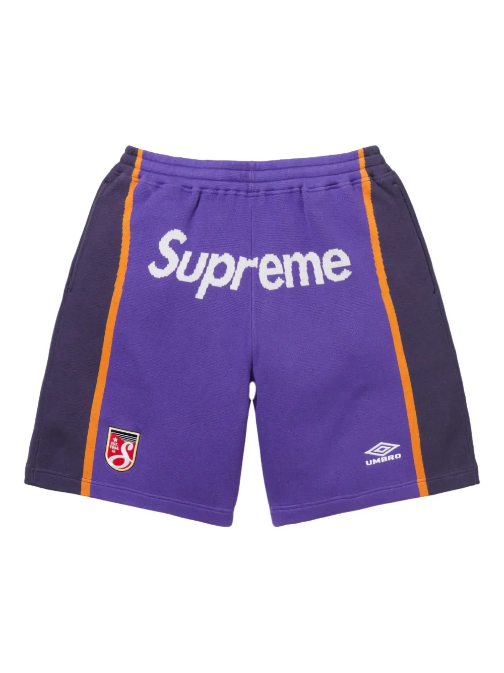 

Шорты Knit Soccer SS25 - Purple из коллаборации с Umbro Supreme, фиолетовый