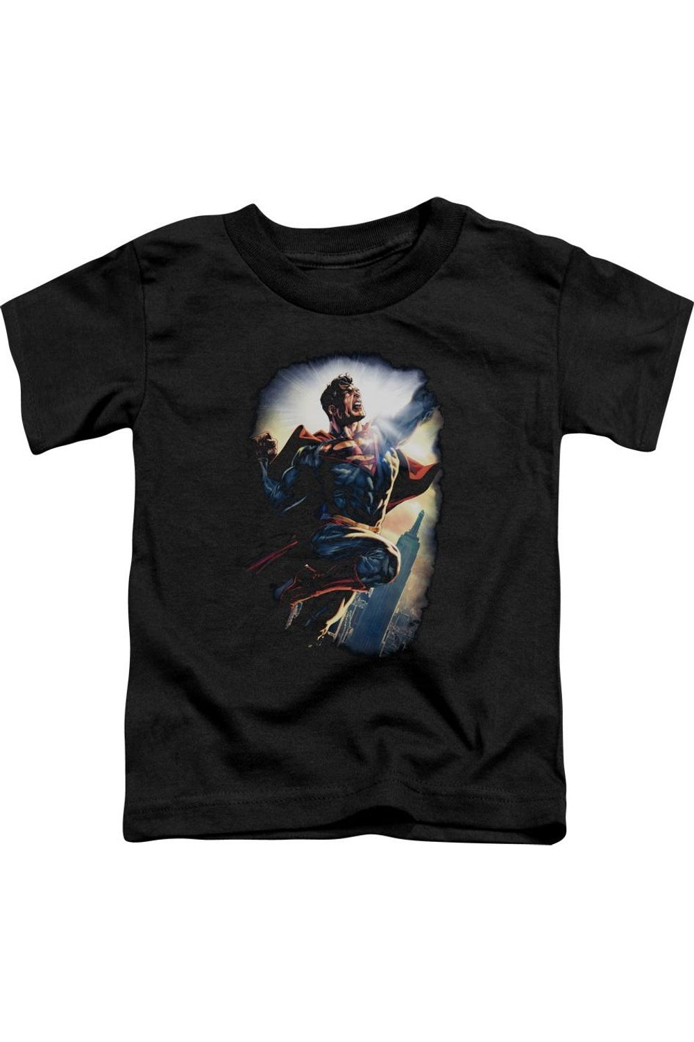 

Футболка с коротким рукавом Superman CK Superstar для малышей Gildan, черный