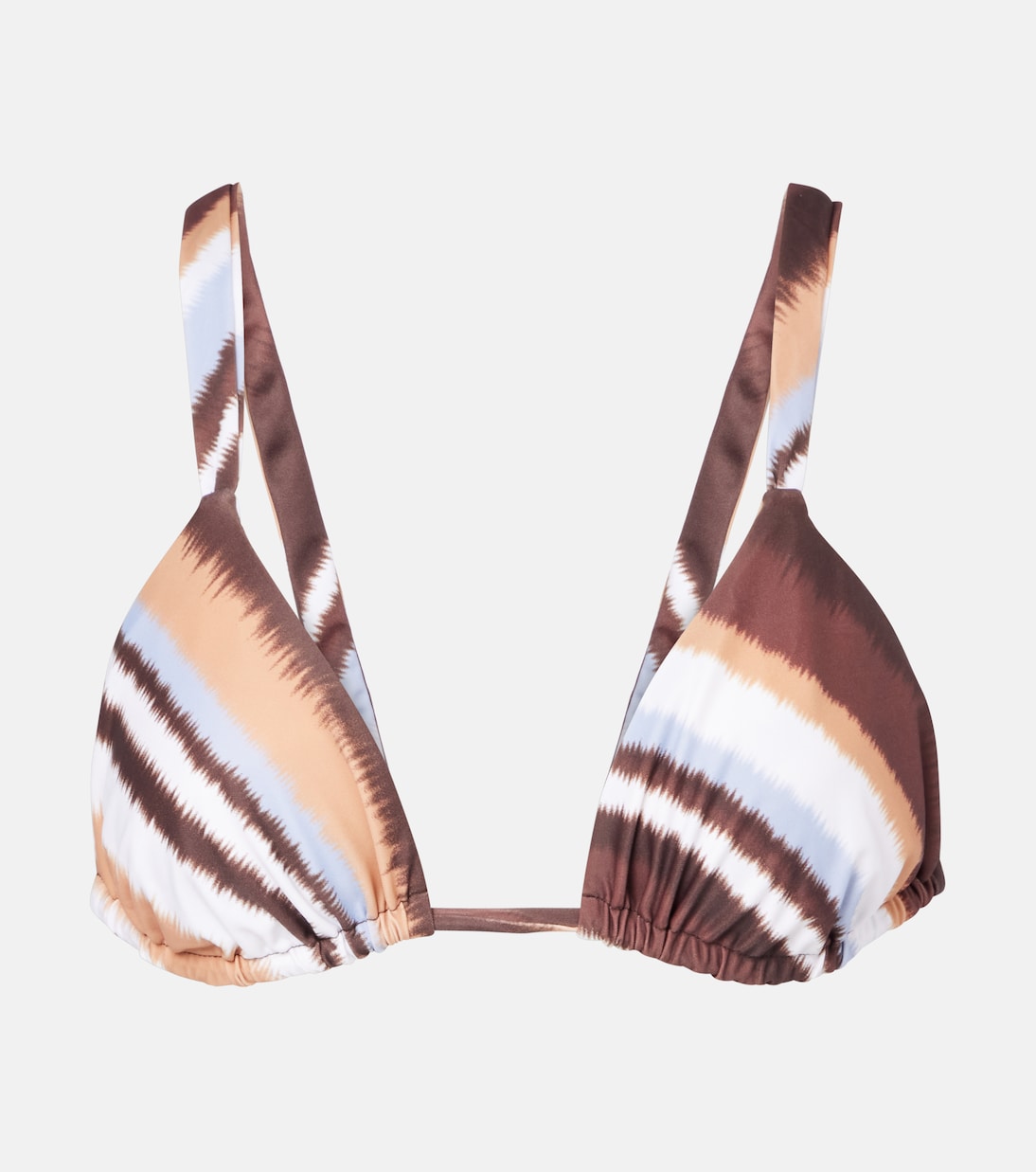 

Майка бикини в полоску Mary Faithfull, Futura Stripe Mocha