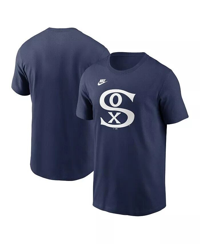 

Футболка мужская темно-синяя Chicago White Sox Cooperstown Collection с логотипом команды Nike