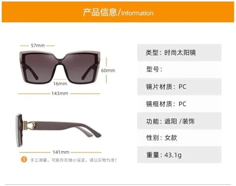 

Солнцезащитные очки для женщин 2027 года, оправа, большие солнцезащитные очки для женщин, защита от УФ-излучения UV400, винтажный стиль MTZJH, Tortoiseshell