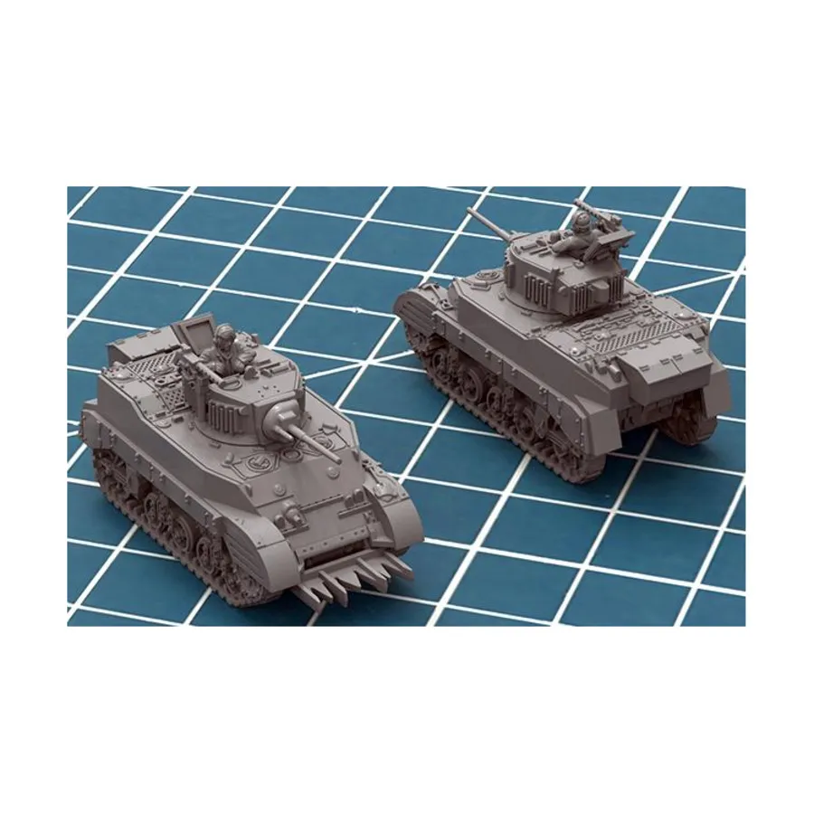 

М5 Стюарт, Historical Miniatures - WWII - Allied (Victrix) (12mm)