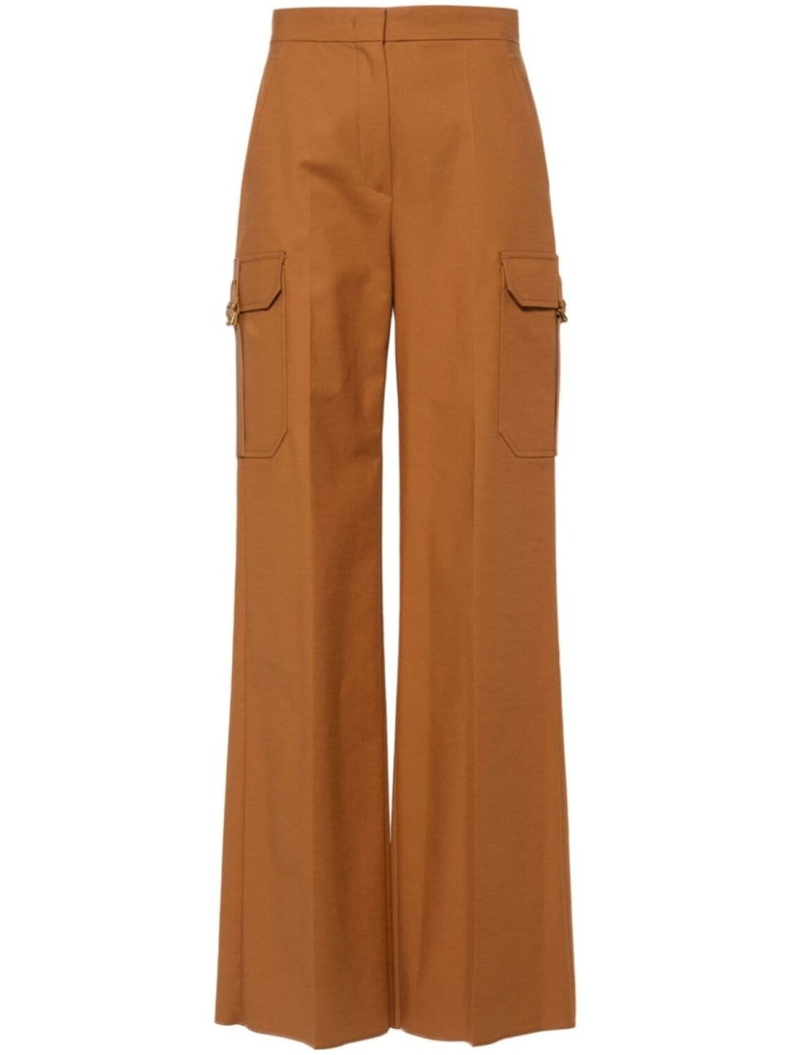 

Max Mara брюки Edda с вышитым логотипом, коричневый