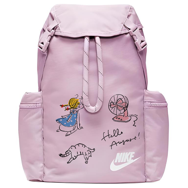 

Nike Тканевый рюкзак с термопереносом унисекс светло-ледяной фиолетовый, Summer Girl
