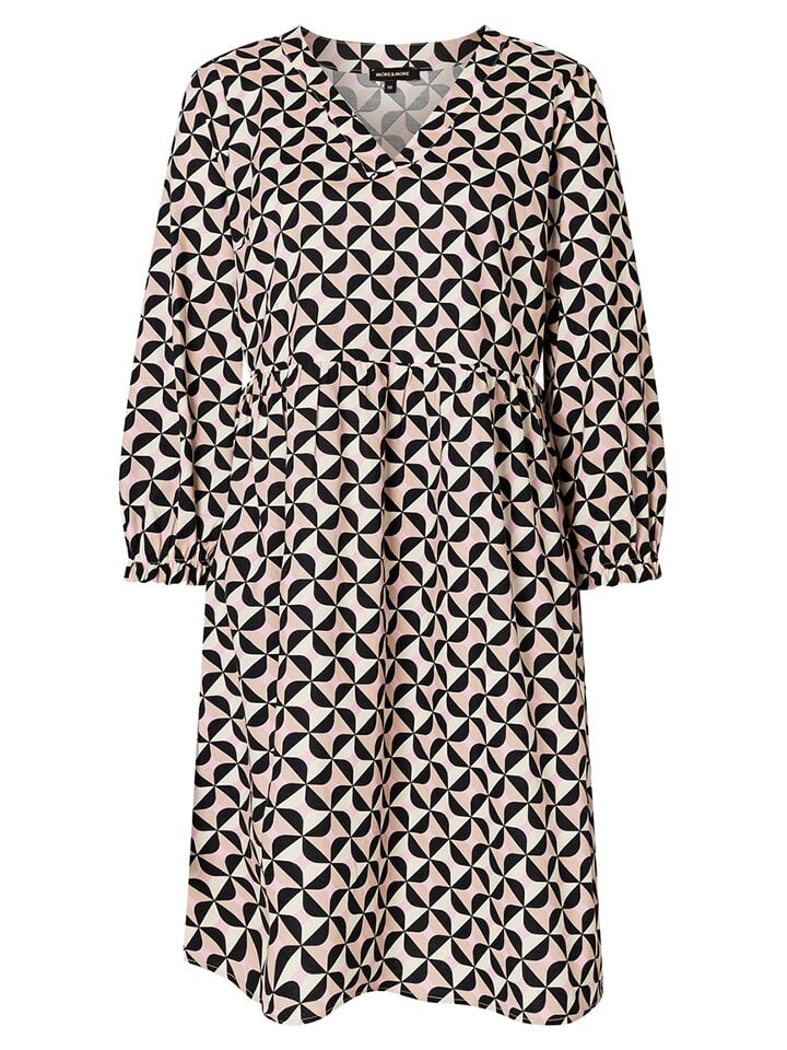 

Платье до колена More & More Kleid, цвет Rosa/Weiß